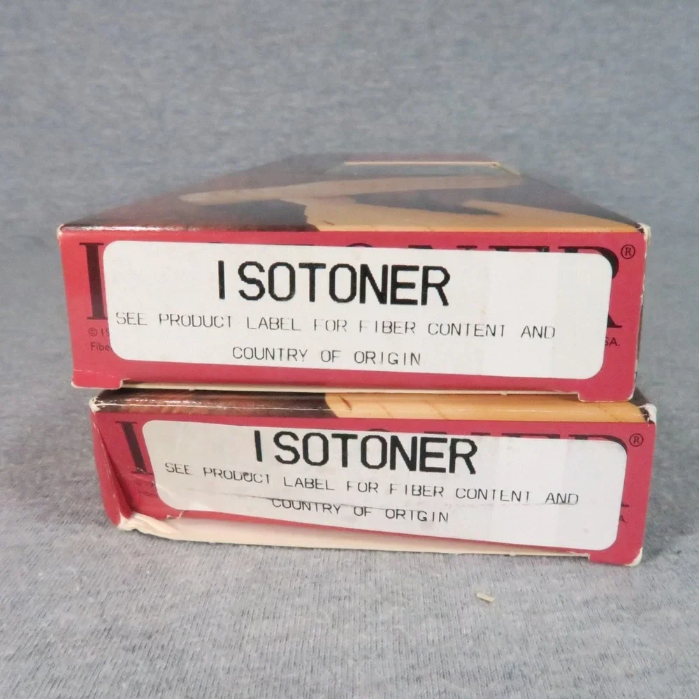 Isotoner Warm Tailored Classic Gloves Forest Knit Stretch Vintage NEW Lot of 2 - Picture 7 of 8